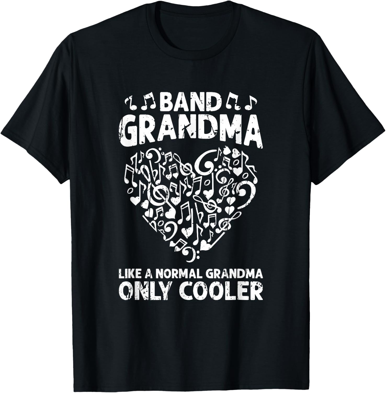 Band Grandma like a normal grandma only cooler - orchestra T-Shirt - T-Shirt | Black