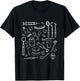 Dental Nurse Doodles Dentistry Students Staff Appreciation T-Shirt - T-Shirt | Black