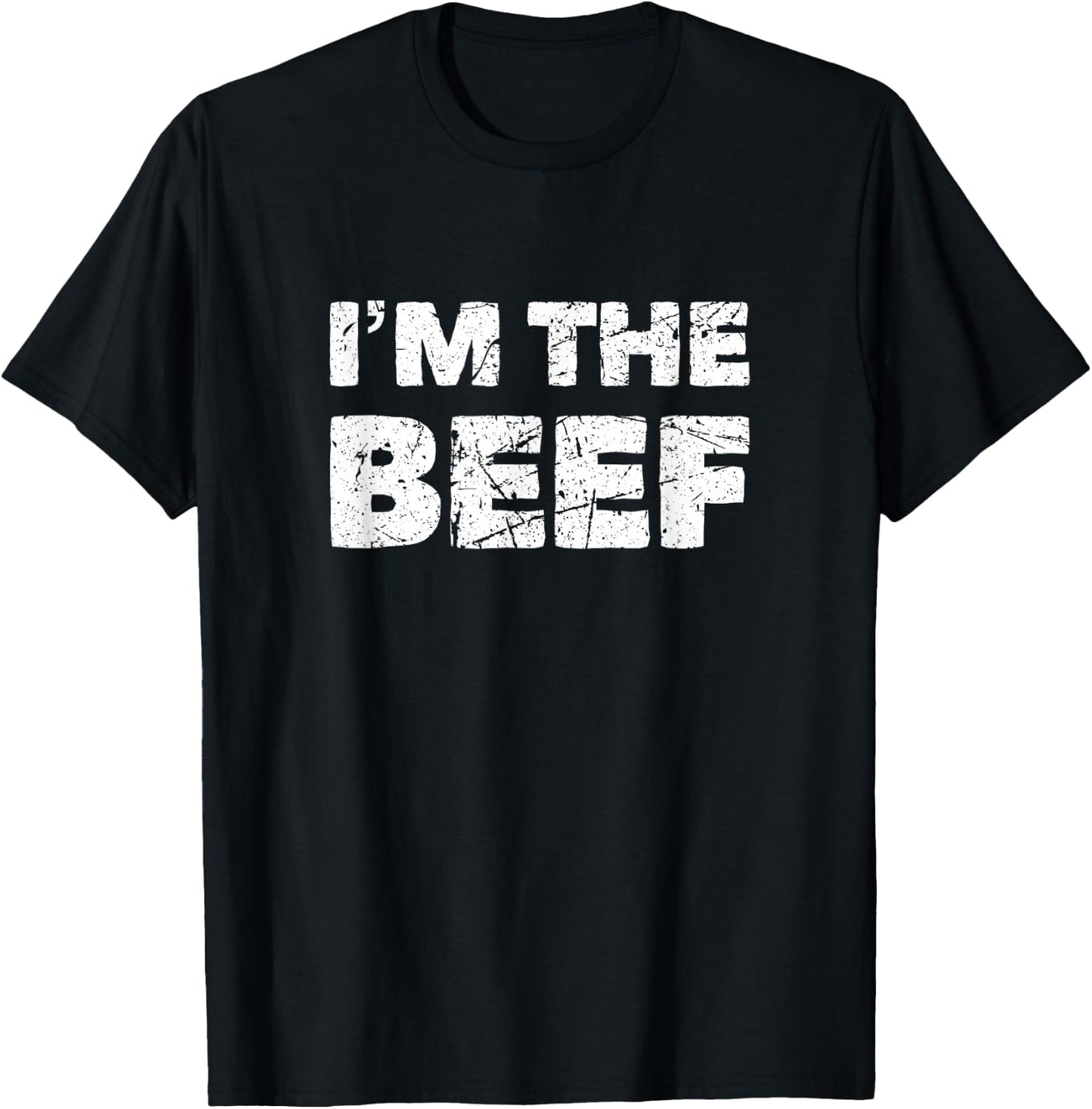 I'm the Beef - Black, Cotton, Short Sleeve, , Regular Fit, , S T-Shirt - T-Shirt | Black