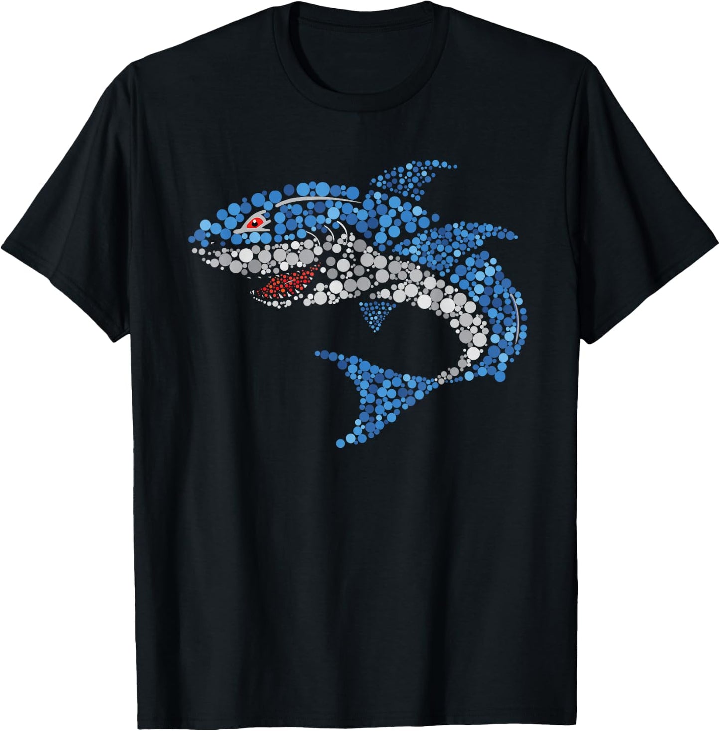 Polka Dot Shark International Dot Day T-Shirt - T-Shirt | Black