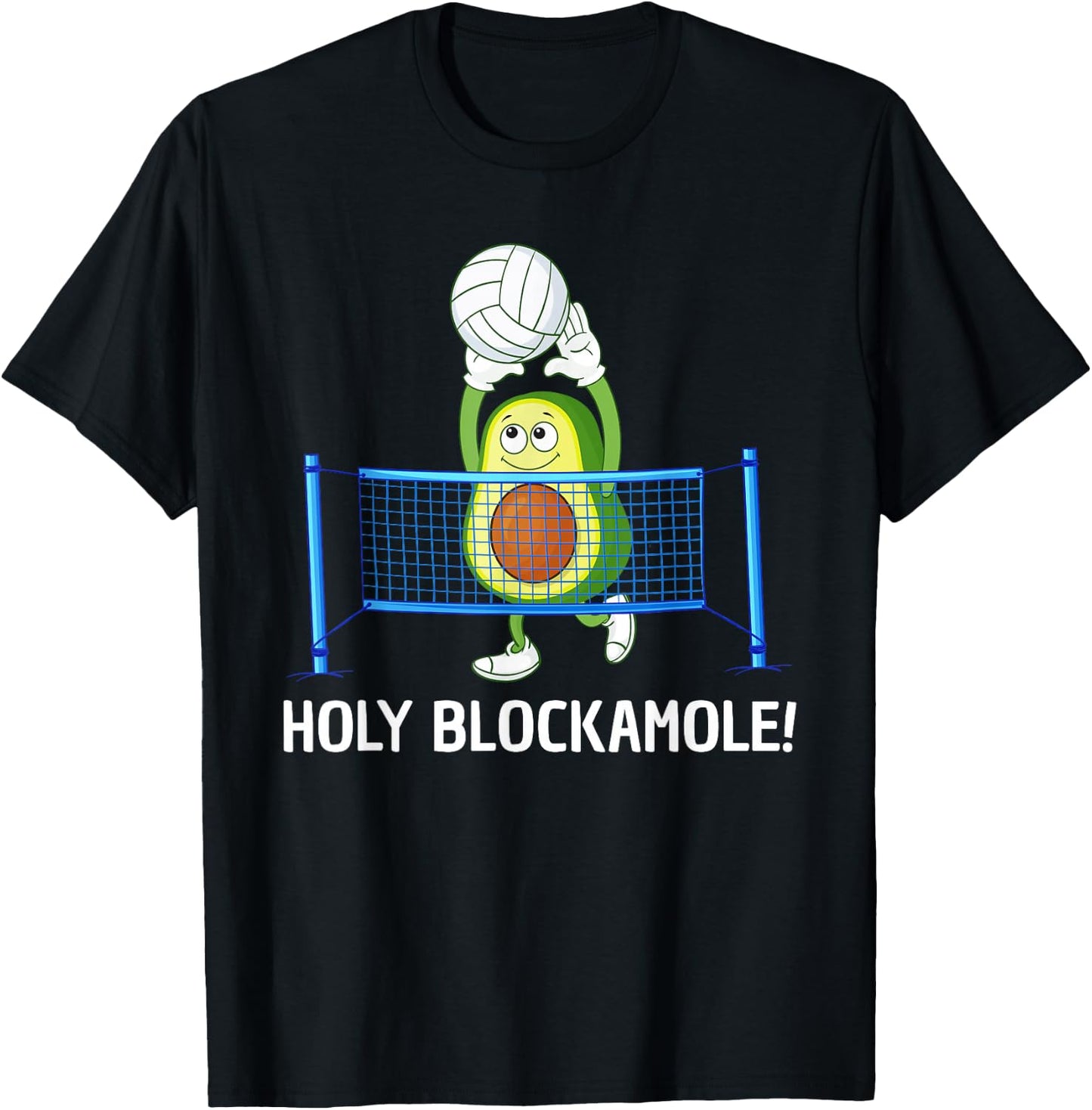 Funny Volleyball Design Women Volleyball Players T-Shirt - T-Shirt | Black