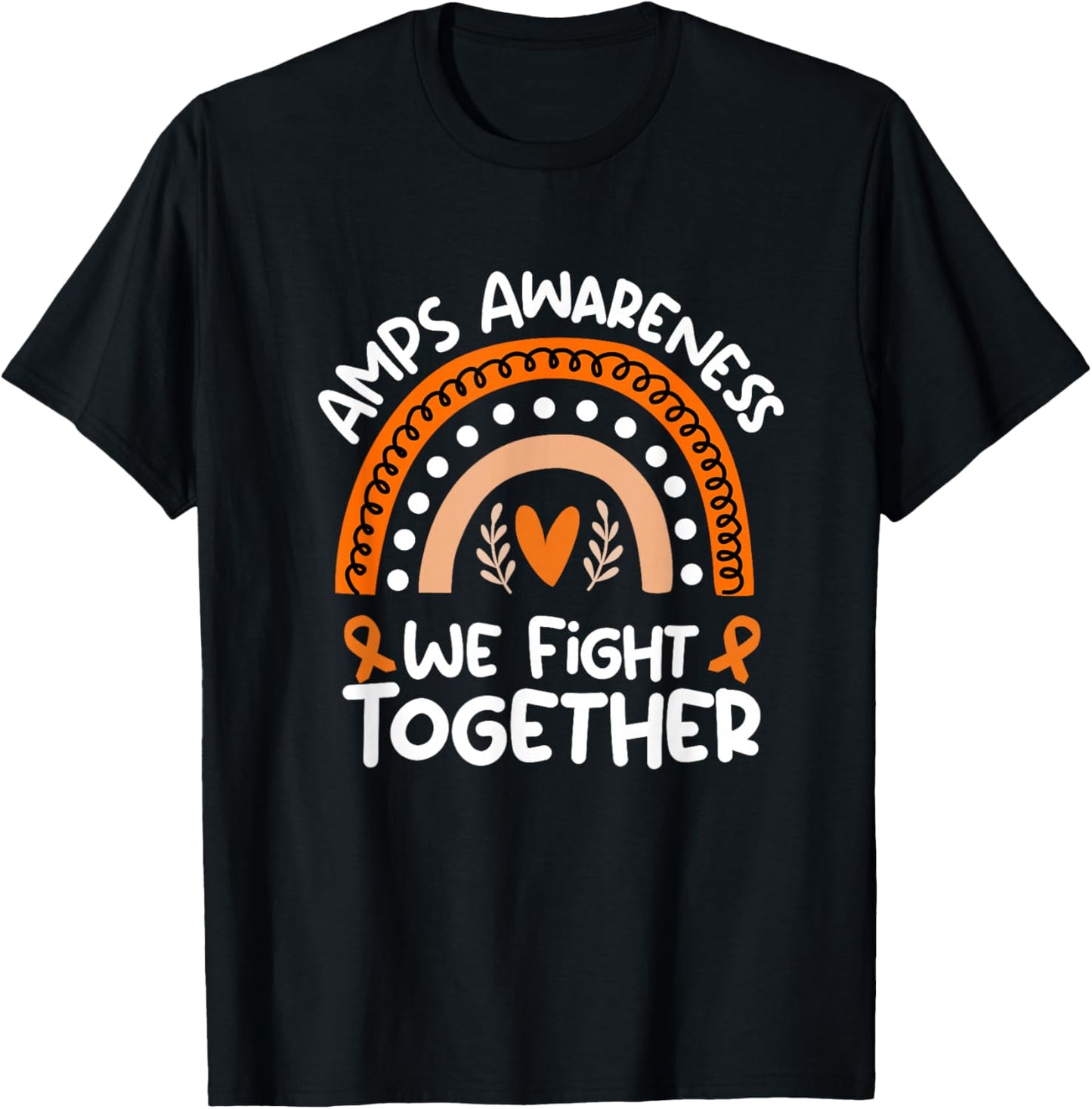 Amplified Musculoskeletal Pain Syndrome Awareness Gear AMPS T-Shirt - T-Shirt | Black