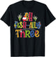 Oh Fish Ally Three Birthday Boy Outfit 3 Year Old 3rd Bday T-Shirt - T-Shirt | Black