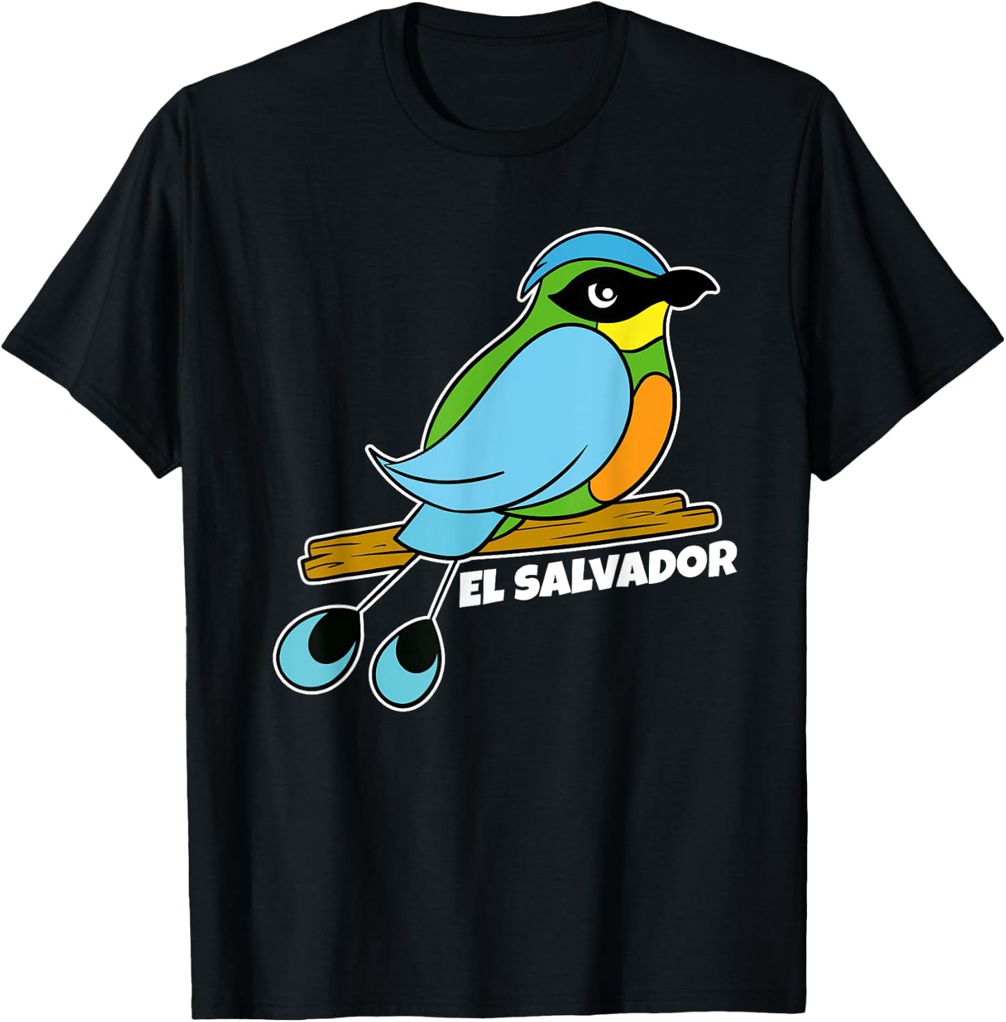 El Salvador Torogoz - El Salvadorean Nacional, Bird Torogoz T-Shirt - T-Shirt | Black