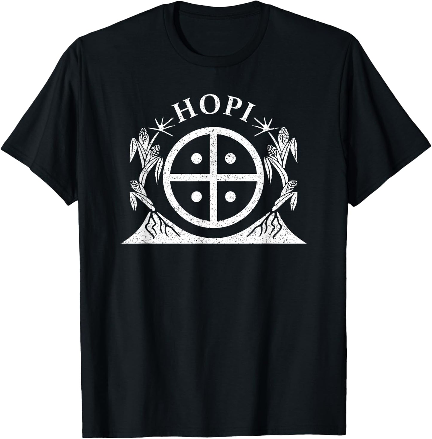 Hopi Nation Native American Indian Flag Reservation Arizona T-Shirt - T-Shirt | Black