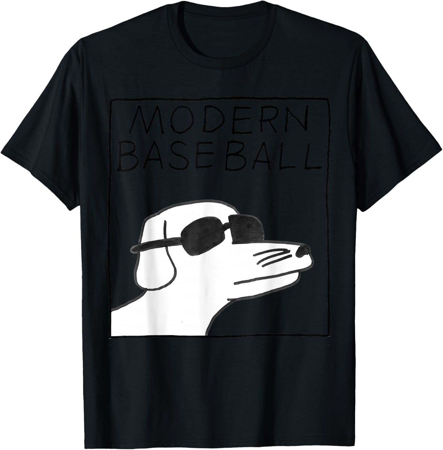 Modern Baseball Logo T-Shirt - T-Shirt | Black