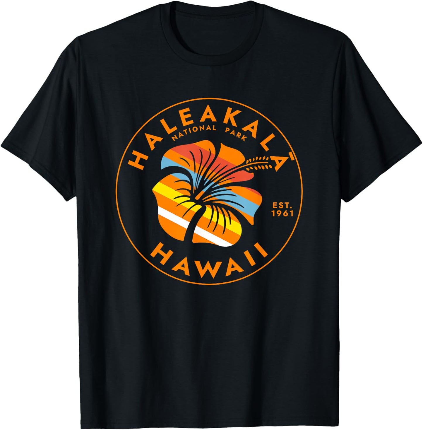 Haleakala National Park Hawaii USA Vacation Souvenir T-Shirt - T-Shirt | Black