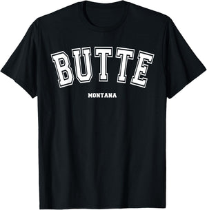 Butte Montana T-Shirt - T-Shirt | Black