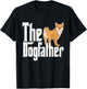 Shiba Inu Dog Dad Dogfather Dogs Daddy Father Women T-Shirt - T-Shirt | Black