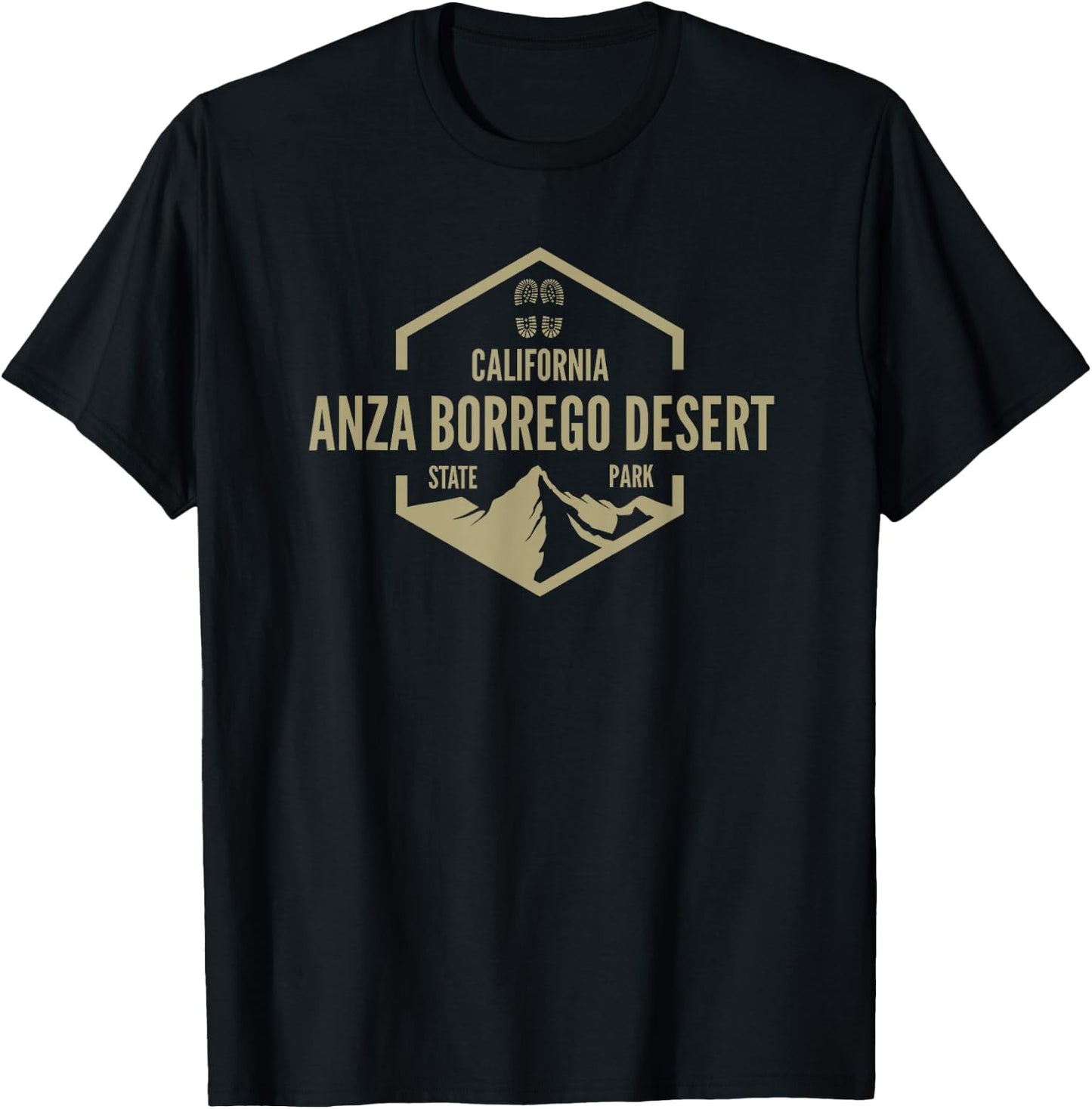 Anza Borrego Desert T-Shirt - T-Shirt | Black