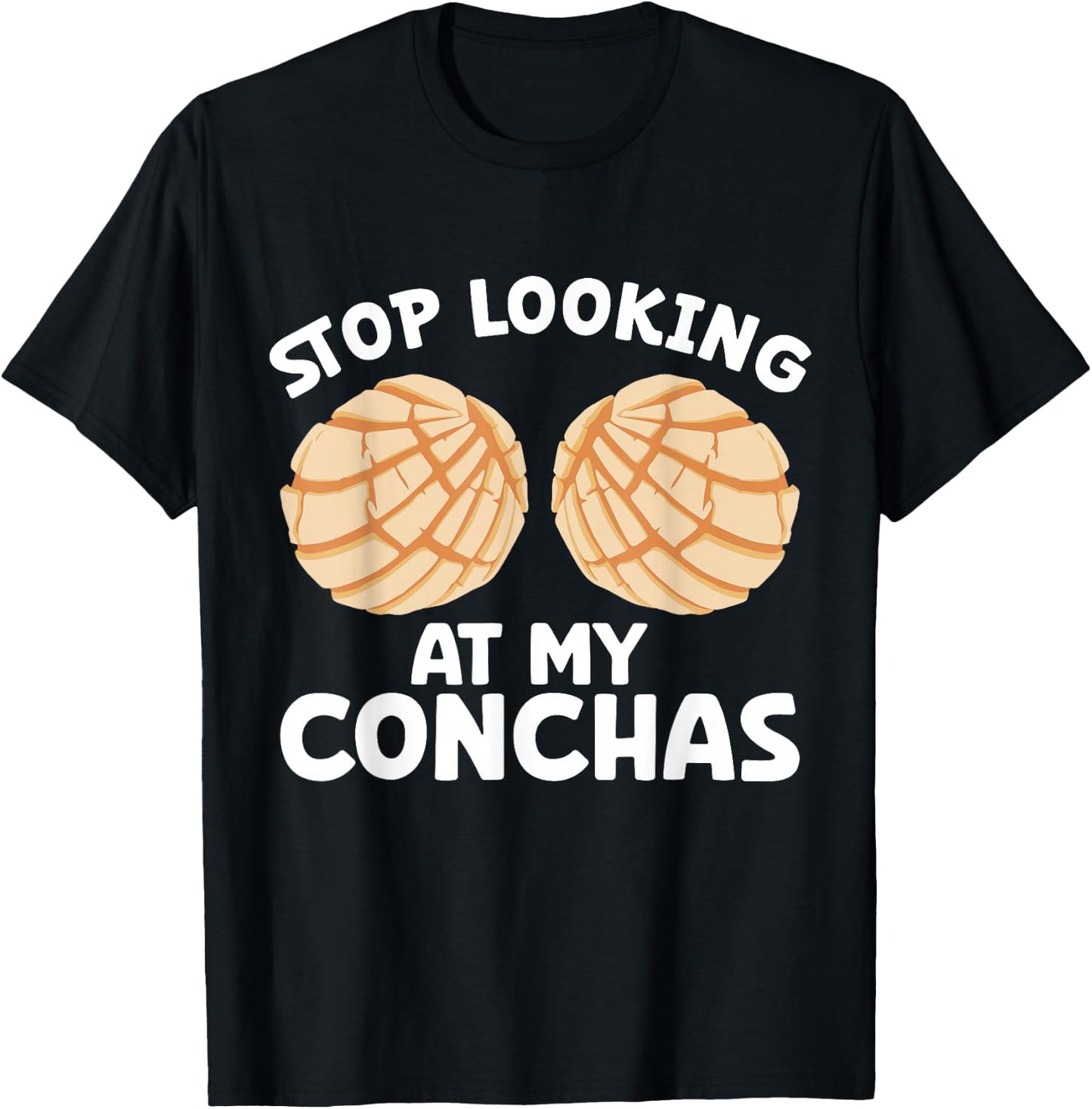 Conchas Pan Dulce Latina Mexican Mujer Concha Pastry T-Shirt - T-Shirt | Black