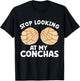 Conchas Pan Dulce Latina Mexican Mujer Concha Pastry T-Shirt - T-Shirt | Black