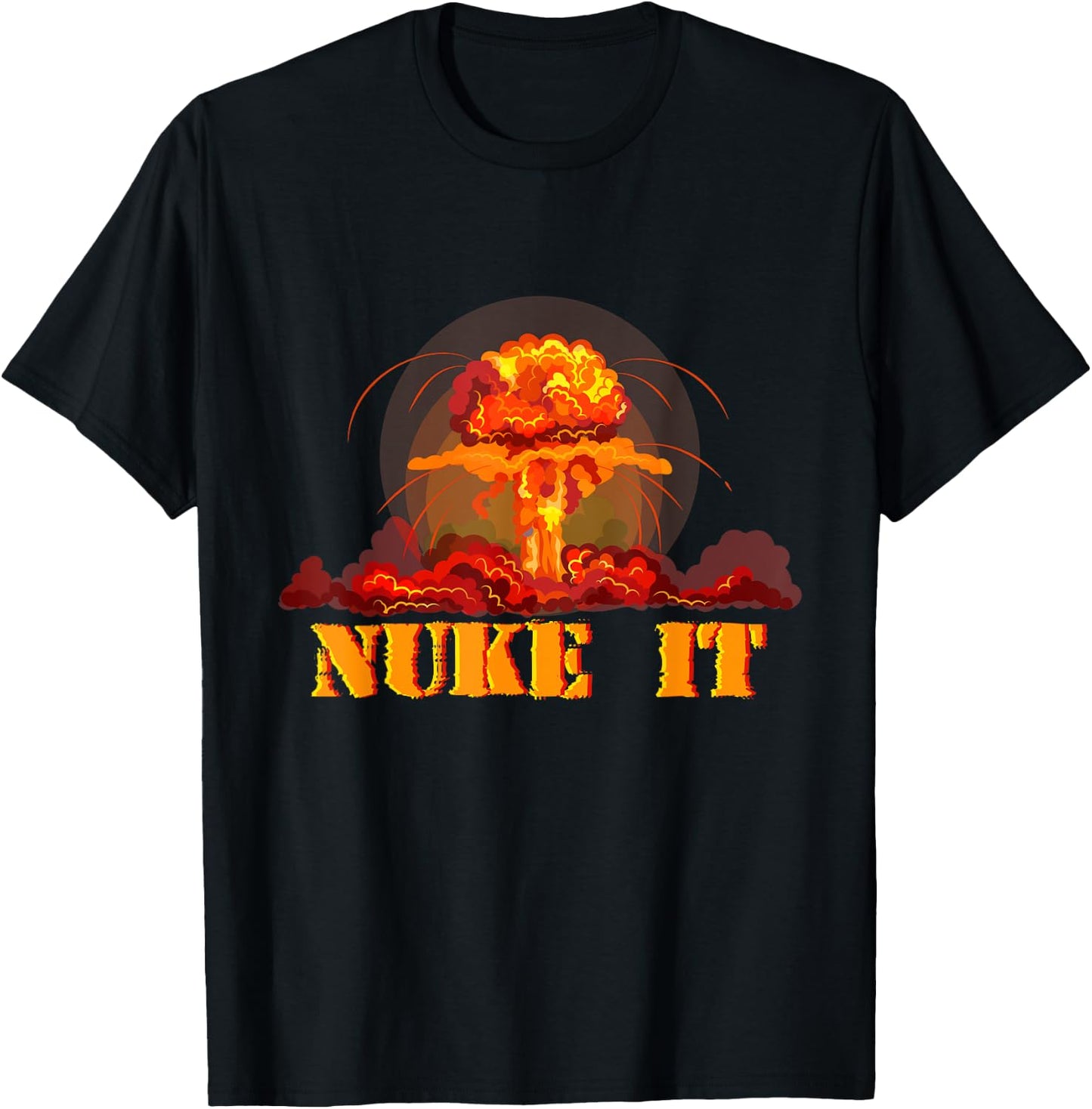 Nuke It Bomb T-Shirt - T-Shirt | Black