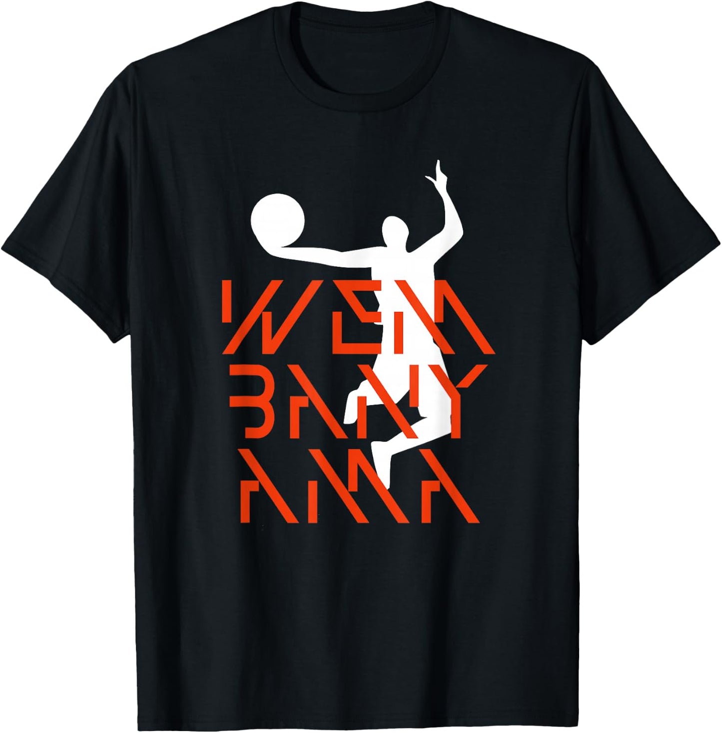Wembanyama Basketball Amazing Gift Fan T-Shirt - T-Shirt | Black