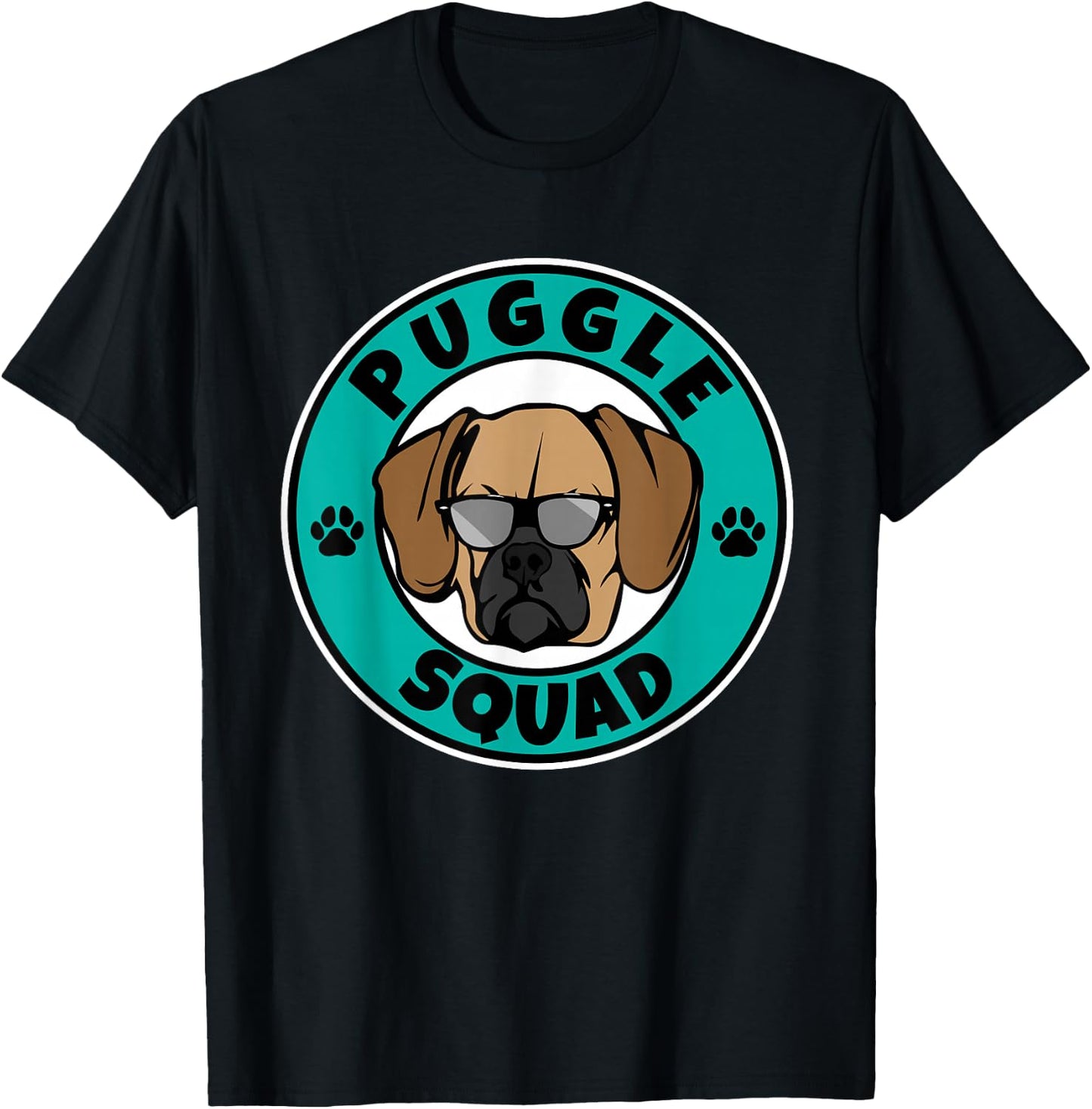 Puggle Squad I Dog Lover I Puggle Women Girls Kids T-Shirt - T-Shirt | Black