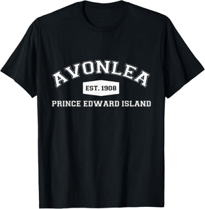 L.M. Montgomery Green Gables Avonlea Prince Edward Island T-Shirt - T-Shirt | Black