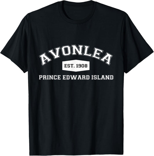L.M. Montgomery Green Gables Avonlea Prince Edward Island T-Shirt - T-Shirt | Black