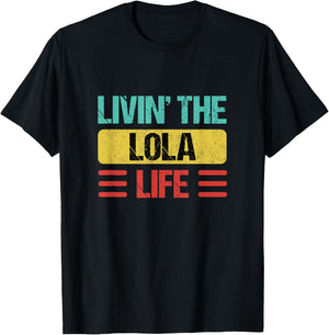 Lola Name T-Shirt - T-Shirt | Black