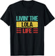 Lola Name T-Shirt - T-Shirt | Black