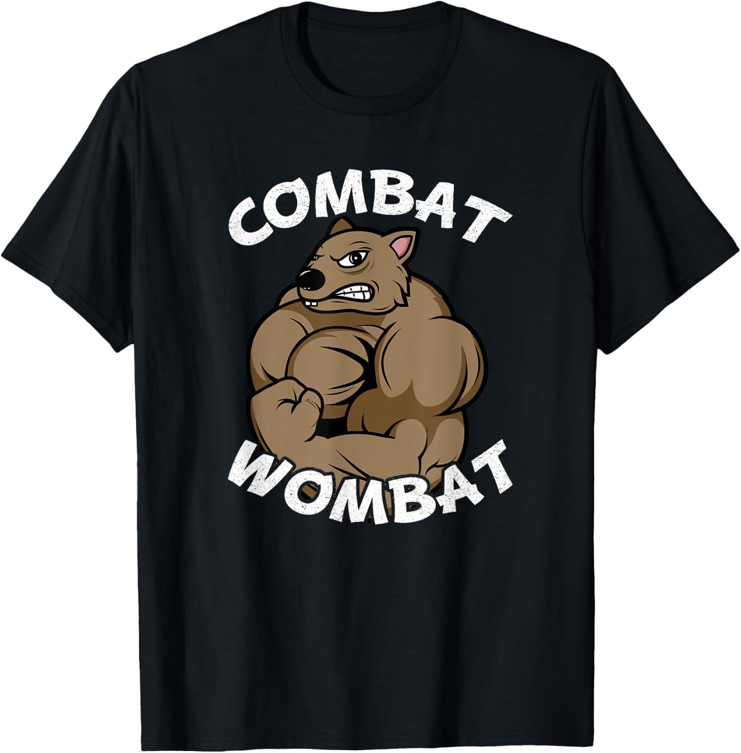 Combat Wombat Bag Teats T-Shirt - T-Shirt | Black