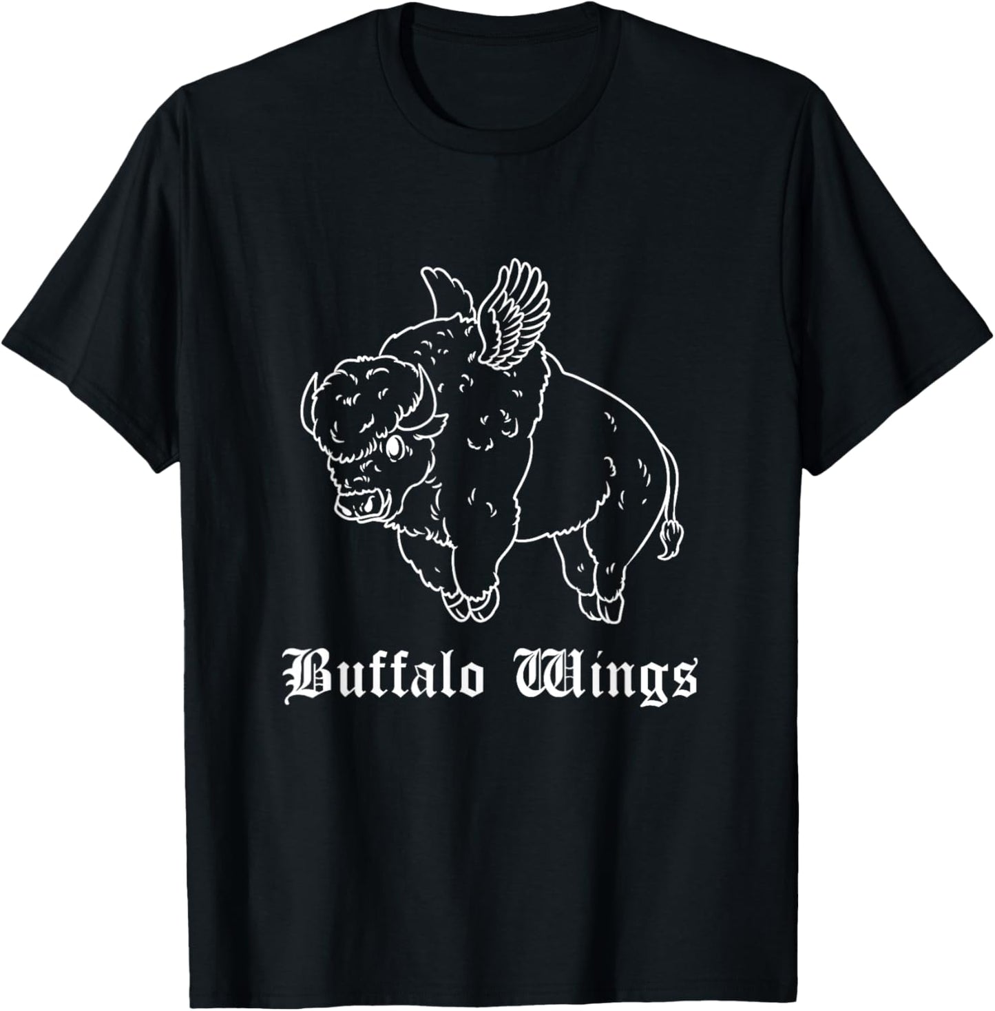 Buffalo Wings T-Shirt - T-Shirt | Black