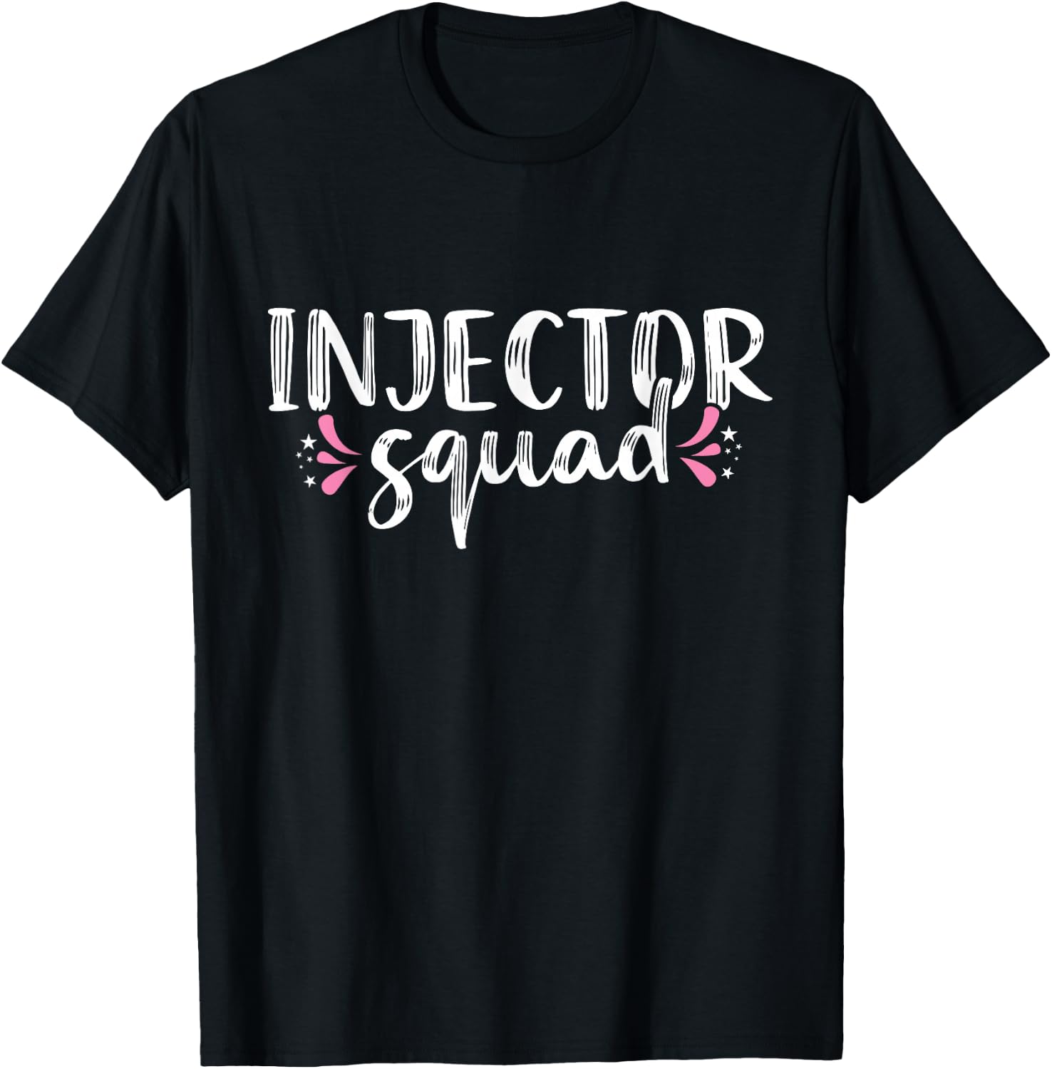 Injector Squad Medical Spa Lip Filler Nurse Injector T-Shirt - T-Shirt | Black