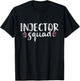 Injector Squad Medical Spa Lip Filler Nurse Injector T-Shirt - T-Shirt | Black