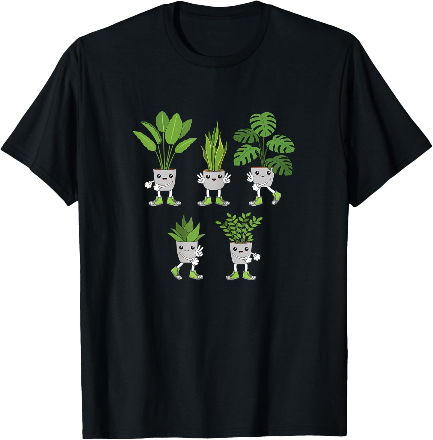 Funny Succulent Plant Lover Gardening Garden Women Girls T-Shirt - T-Shirt | Black