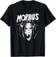 Marvel Comics Retro Classic Morbius Big Face Outline T-Shirt - T-Shirt | Black