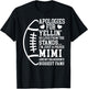 Proud Mimi Of A Football Player Football Mimi Grandma T-Shirt - T-Shirt | Black