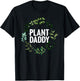Cool Gardening For Daddy Men Gardener Plant Lover Gardening T-Shirt - T-Shirt | Black