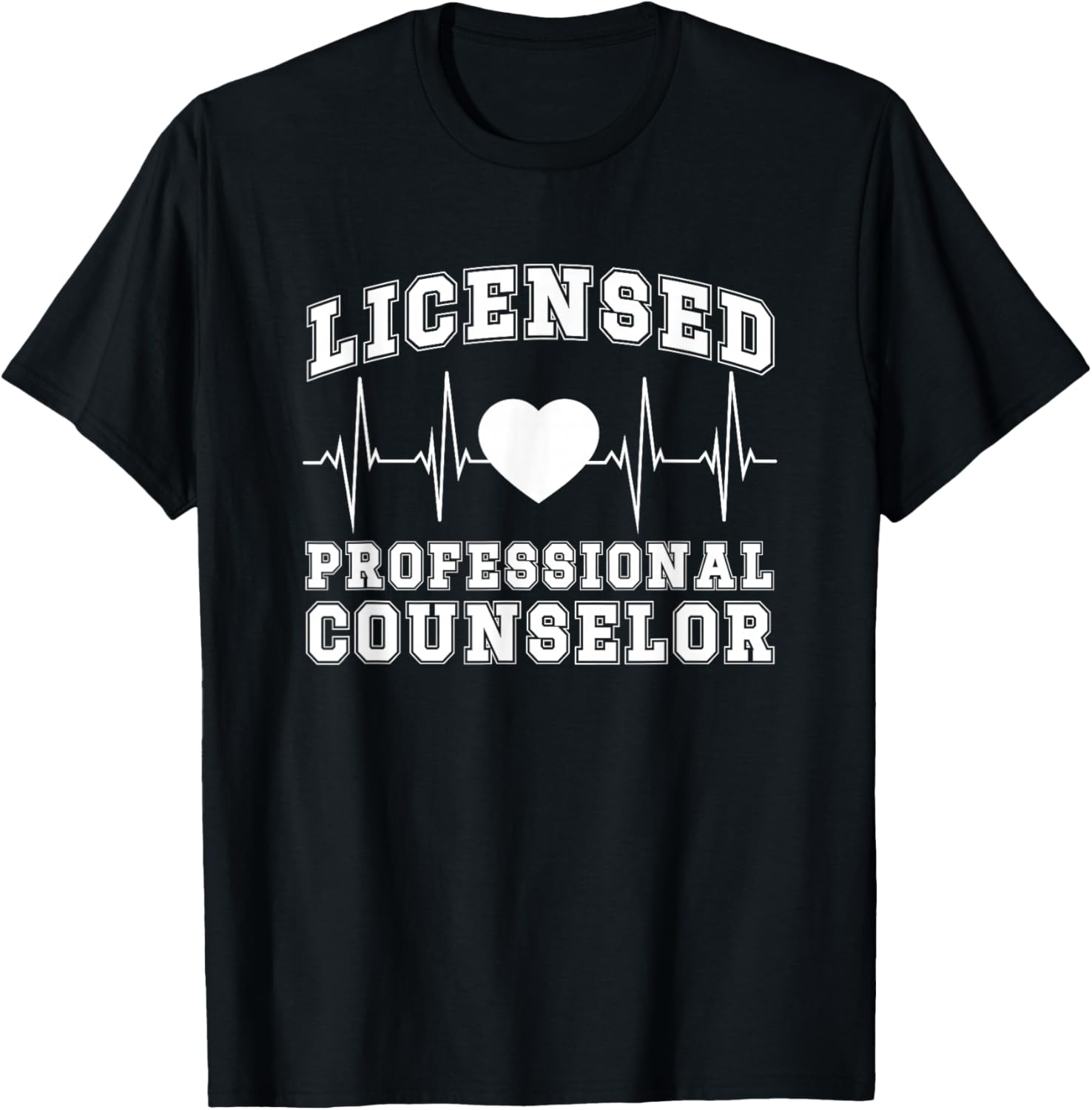 Licensed Professional Counselor Best LPC T-Shirt - T-Shirt | Black