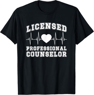 Licensed Professional Counselor Best LPC T-Shirt - T-Shirt | Black