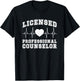 Licensed Professional Counselor Best LPC T-Shirt - T-Shirt | Black