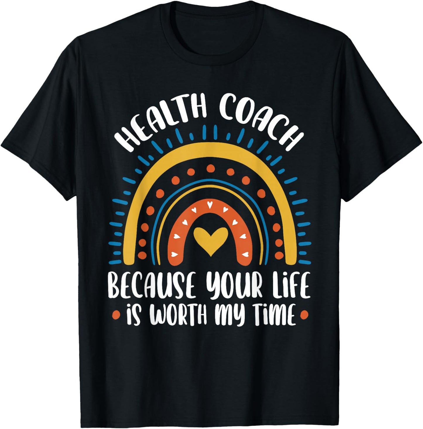 Health Coach T-Shirt - T-Shirt | Black