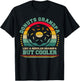 Donuts Grandpa Like A Regular Grandpa Father's Day T-Shirt - T-Shirt | Black