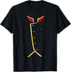 Hotel Bellhop Easy Lazy Funny Halloween Costume Cosplay Red T-Shirt - T-Shirt | Black
