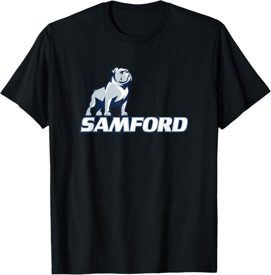 Samford Bulldogs | Official NCAA University Merch | PPSAM01 T-Shirt - T-Shirt | Black