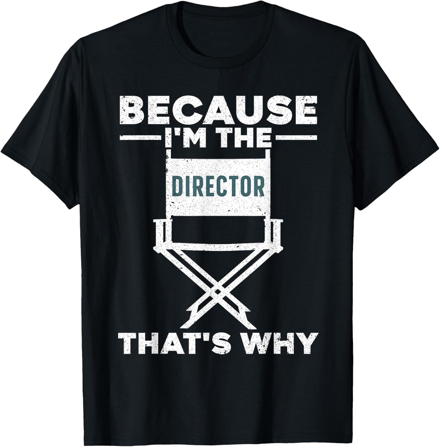 Funny Movie Director Women Filmmaker Film Producer T-Shirt - T-Shirt | Black