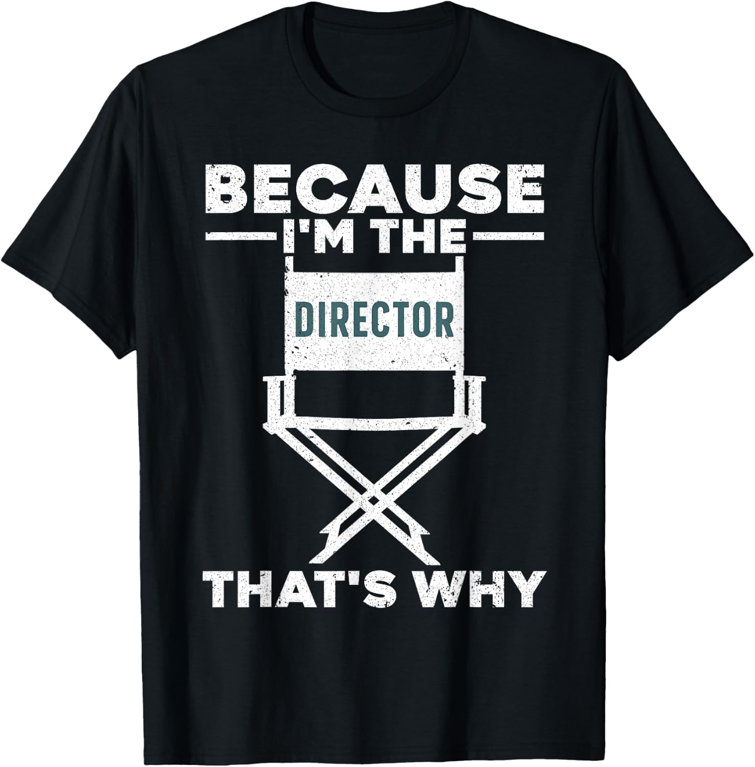 Funny Movie Director Women Filmmaker Film Producer T-Shirt - T-Shirt | Black