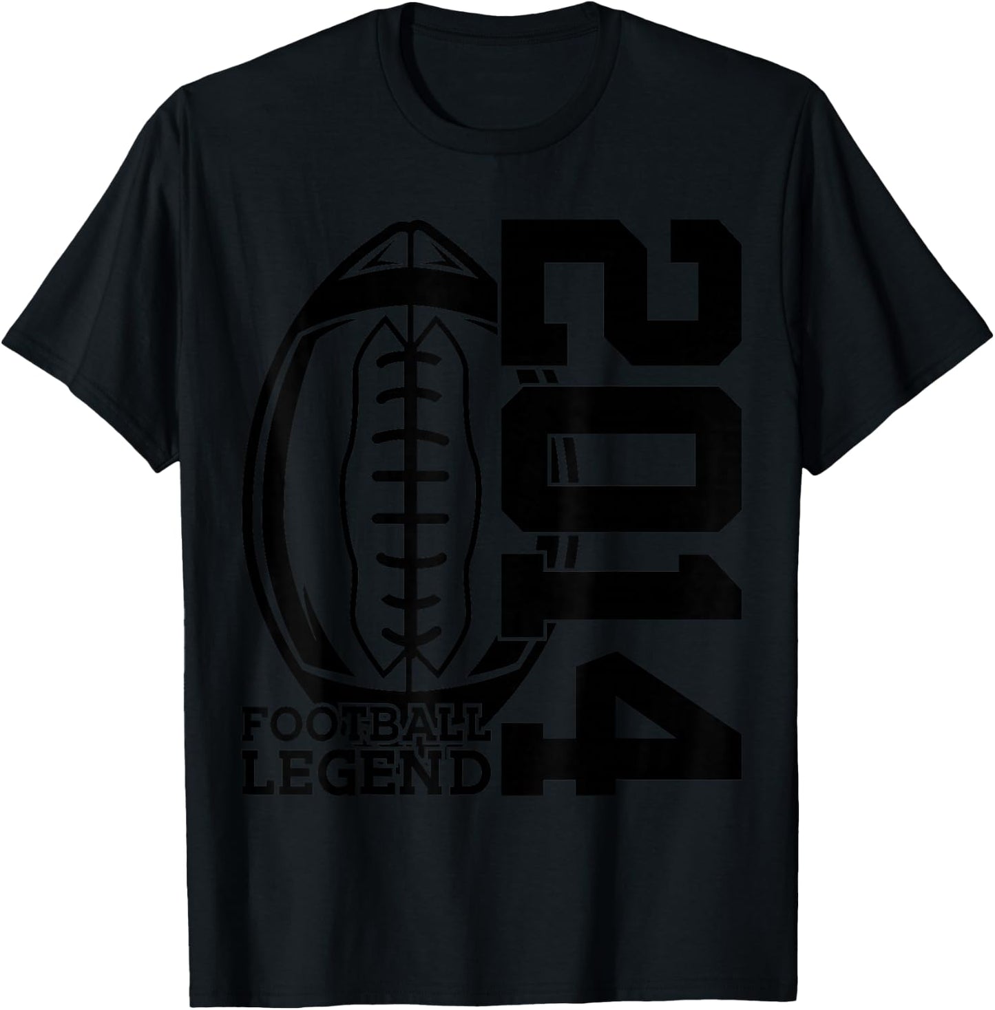 12 Years Football Legend 2014 12th Birthday T-Shirt - T-Shirt | Black