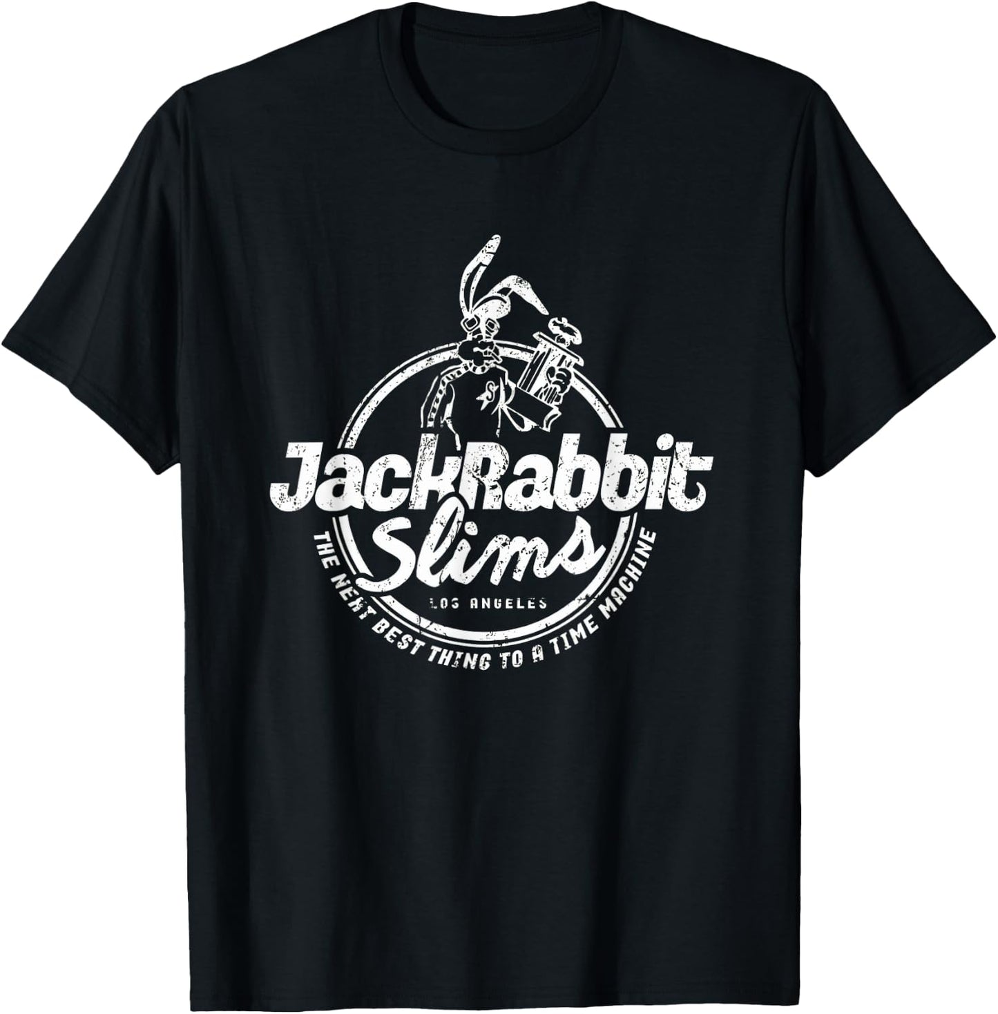 Rabbit Jack Slim's Pulp Milkshake Restaurant Retro Vintage T-Shirt - T-Shirt | Black