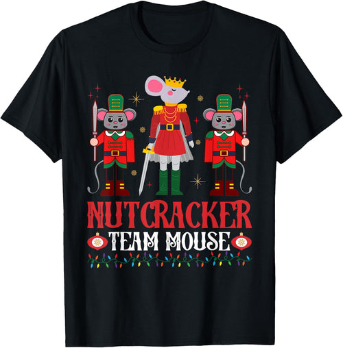 Nutcracker Team Mouse Christmas Holiday-Season