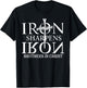 Iron Sharpens Iron Brothers In Christ T-Shirt - T-Shirt | Black