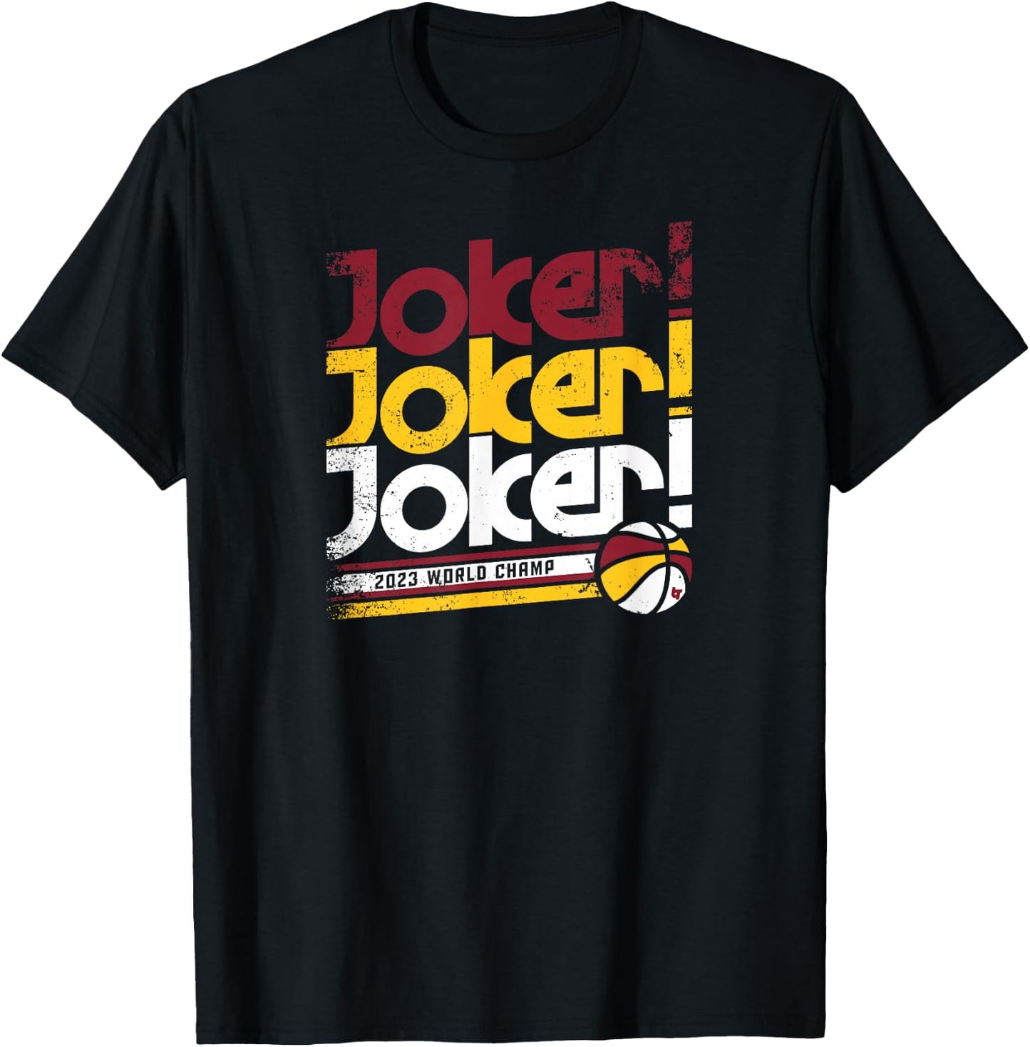 Joker Champ - Denver Basketball T-Shirt - T-Shirt | Black