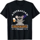 Australia Koala Animal Drinking Holiday Drink Alcohol T-Shirt - T-Shirt | Black