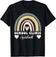 School Nurse Appreciation Week School Clinic Assistant T-Shirt - T-Shirt | Black