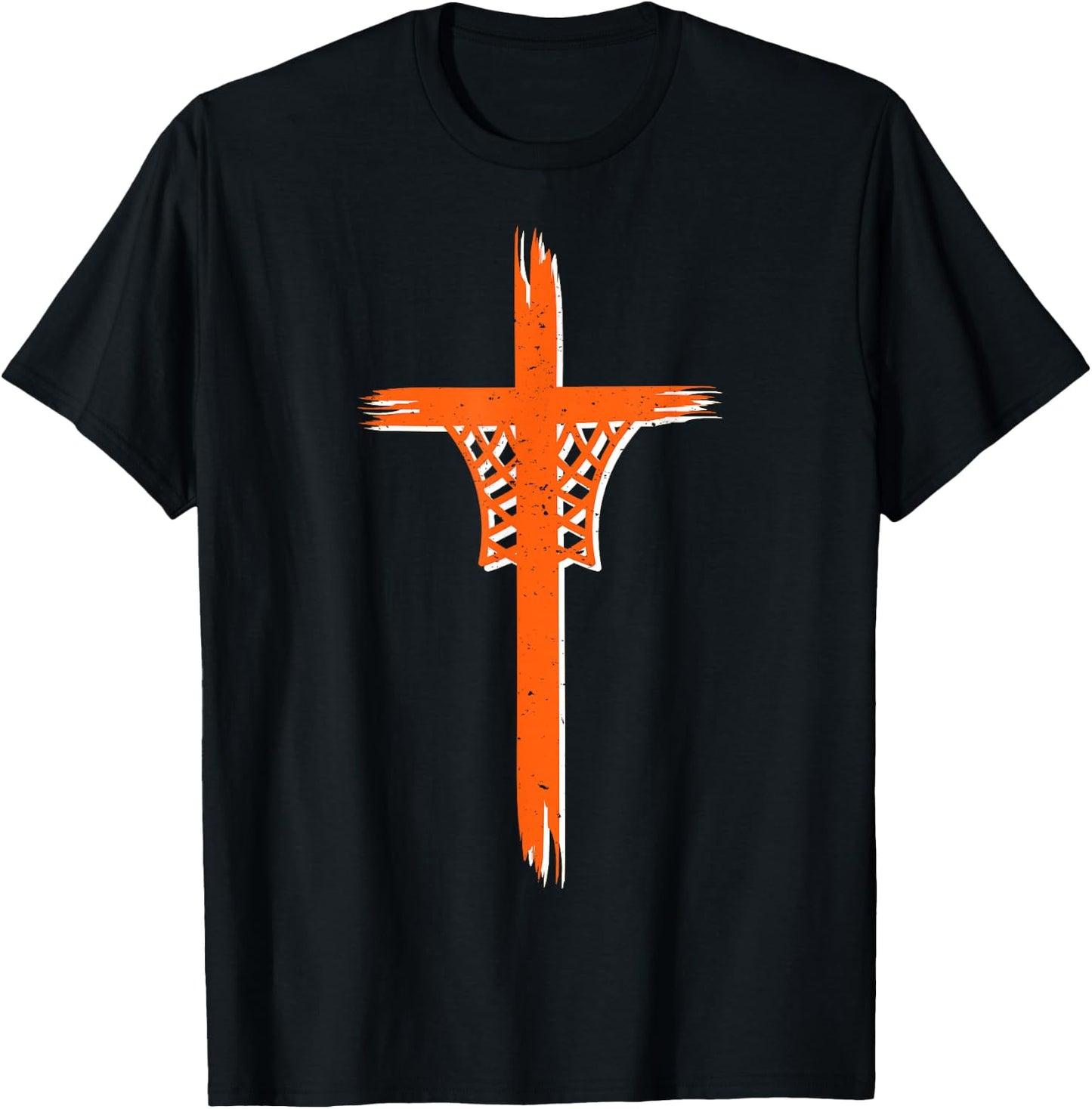 Christian Religious Basketball Players Christian Basketball Jesus Christ Basketball Religious Funny T-Shirt - T-Shirt | Black