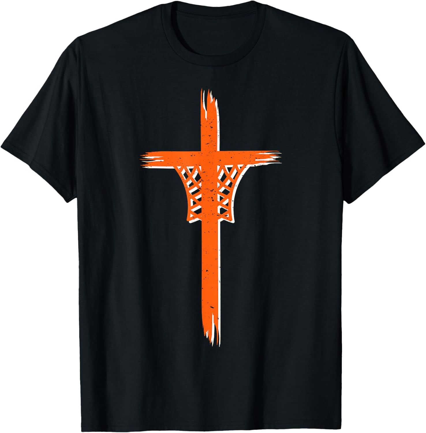Christian Religious Basketball Players Christian Basketball Jesus Christ Basketball Religious Funny T-Shirt - T-Shirt | Black