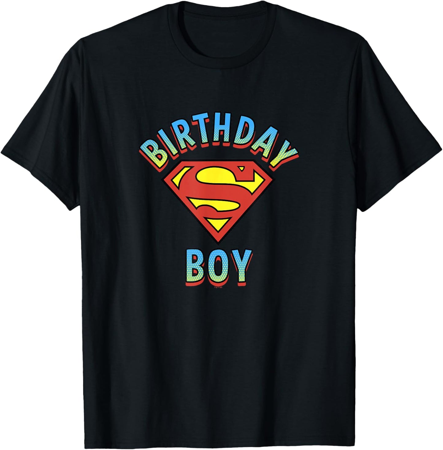 DC Comics Justice League Superman Birthday Boy T-Shirt - T-Shirt | Black